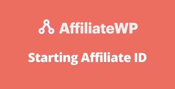 AffiliateWP Starting Affiliate ID Addon GPL