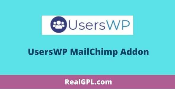 UsersWP MailChimp Addon gpl