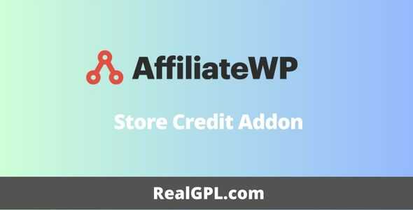 AffiliateWP Store Credit Addon GPL
