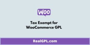 Tax Exempt for WooCommerce GPL