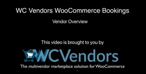 WC Vendors WooCommerce Bookings GPL