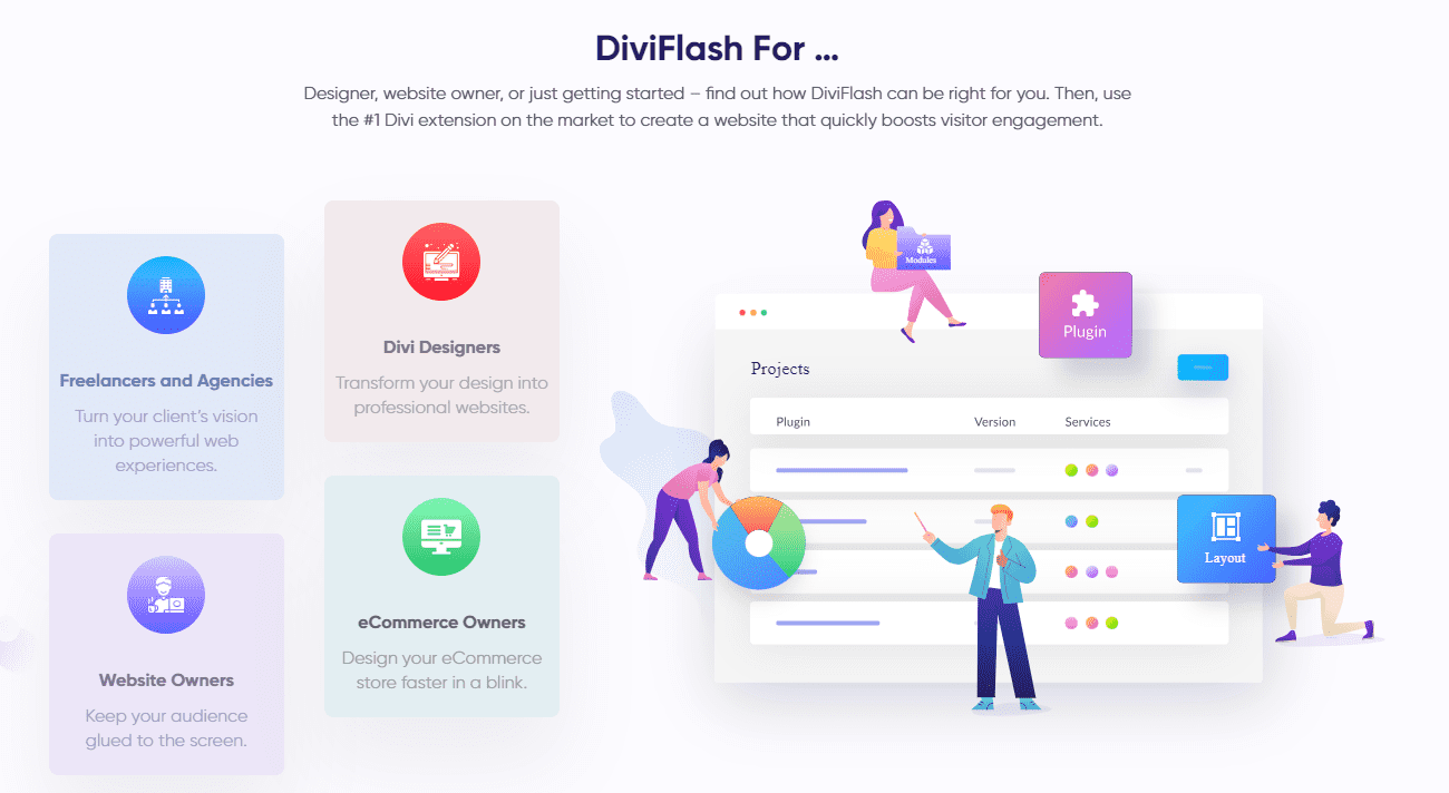DiviFlash Plugin Features