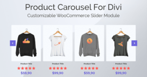 Product Carousel for Divi and WooCommerce