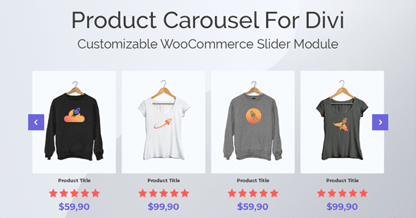 Product Carousel for Divi and WooCommerce