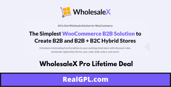 WholesaleX Pro Lifetime Deal