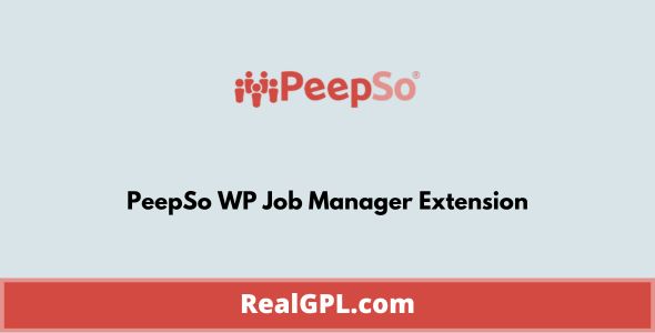 PeepSo WP Job Manager Extension
