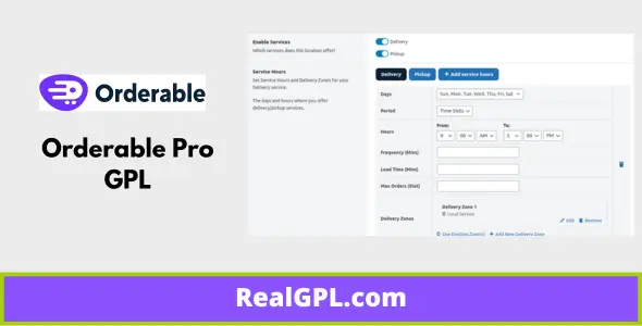 Orderable Pro GPL