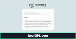 Formidable Forms AI GPL
