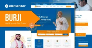 Burji Elementor Template Kit