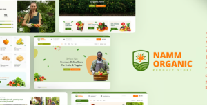 Namm - Grocery Shop WordPress Theme