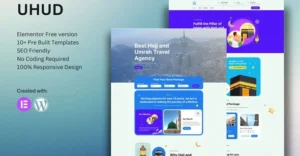 Uhud Elementor Template Kit