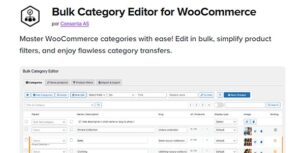 Bulk Category Editor GPL