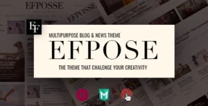 Efpose Theme GPL