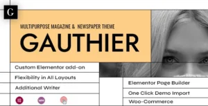 Gauthier Theme GPL
