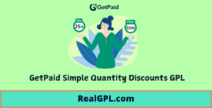 GetPaid Simple Quantity Discounts GPL