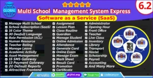 Global Multi School Management System Express