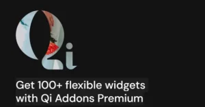 Qi Addons For Elementor Premium GPL