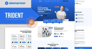 Trident Elementor Template KIt