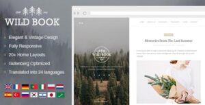Wild Book Theme GPL