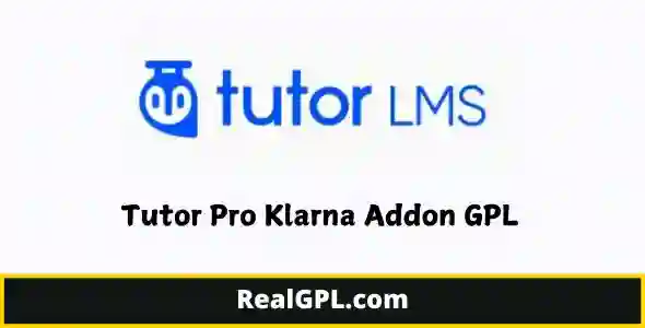 Tutor Pro Klarna Addon GPL