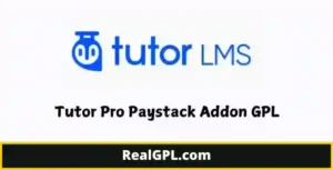 Tutor Pro Paystack Addon GPL