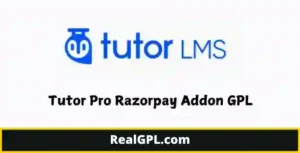 Tutor Pro Razorpay Addon GPL