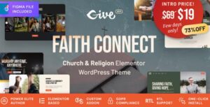 Faith Connect Theme GPL