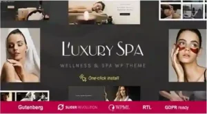 Luxury Spa Theme GPL