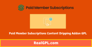 Paid Member Subscriptions Content Dripping Addon GPL