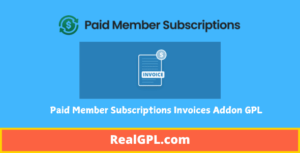 Paid Member Subscriptions Invoices Addon GPL
