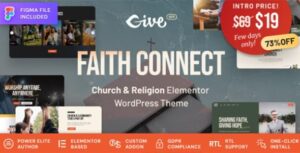 Faith Connect Theme GPL