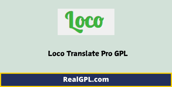 Loco Translate Pro GPL Loco Translate Pro GPL