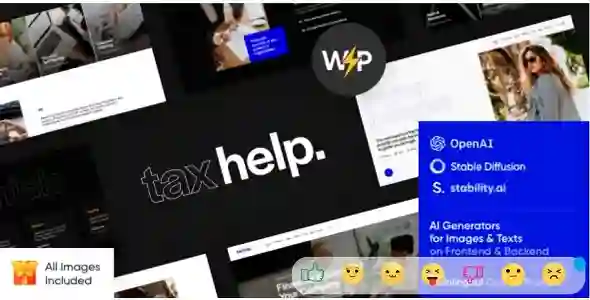 Tax Help Theme GPL