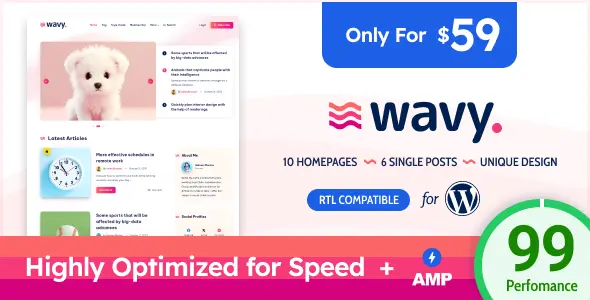 Wavy Theme GPL