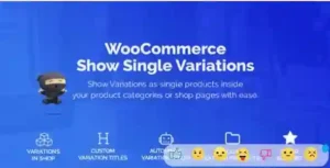 WooCommerce Show Variations as Single Products GPL
