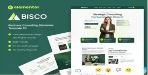 Bisco Elementor Template Kit GPL