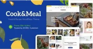 Cook&Meal Theme GPL