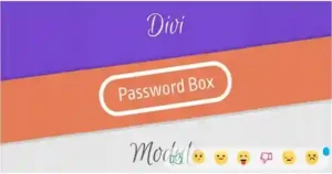 Divi Password Box Module GPL