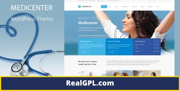 MediCenter Theme GPL