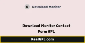 Download Monitor Contact Form GPL