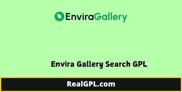 Envira Gallery Search GPL