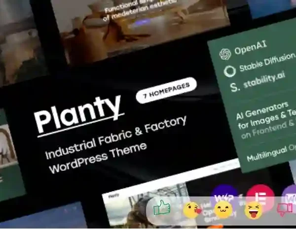 Planty Theme GPL