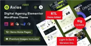Axios Theme GPL