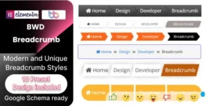 BWD Breadcrumb Addon For Elementor GPL