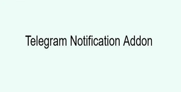 BookingPress Telegram Notification Addon GPL