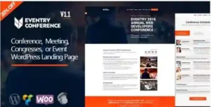 Eventry Theme GPL