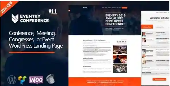 Eventry Theme GPL