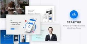 Startup Company Theme GPL