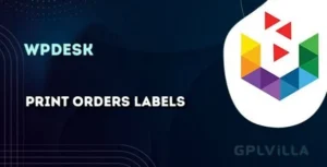 WooCommerce Print Orders & Address Labels GPL