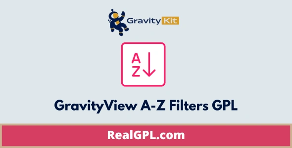 GravityView A-Z Filters GPL